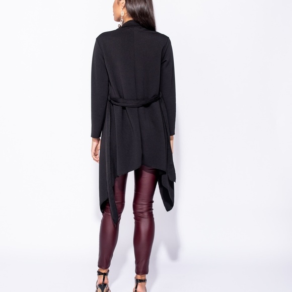 LAST 1! NWT Long Line Waterfall Coat Duster Jacket - Picture 8 of 8